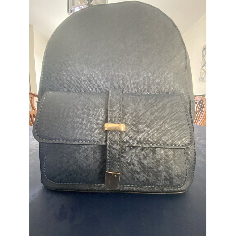 Backpack Purse-Navy-excellent Condition